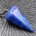 DIY Best Present Reiki Pendulum Natural Stone Amulet Meditation Hexagonal Pendulum statue carving for decoration gift gift