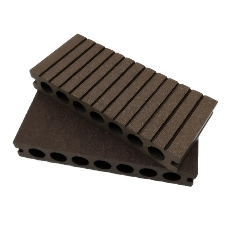 Easy-installation Eco-Friendly Waterproof Rot Resistant 24mm WPC Hollow Composite Decking Premium Villa Multi-Scene Garden