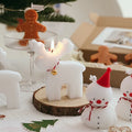 Christmas Scented Candle Wholesale Candle Gift Set Creative Decoration Gift Christmas Elk Snowman Scented Candles
