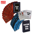 Personalize Poker Cards Custom Printing Playing Poker Cards Black Playing Cards
