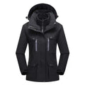 Custom Logo Two-Piece 3 in 1 Waterproof Windproof Winter Jacket for Men Women Casual Style Outdoor Camping Hiking Zipper Closure