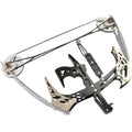 Hunting Fishing Bow Teen Shooting Training Arrows Practice Compound Bow Set With 3pcs Arrow for Outdoor Archery Accessories