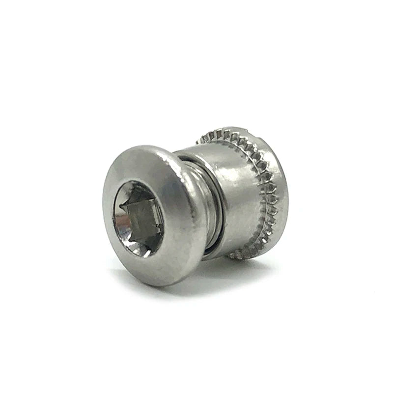 Customized Stainless Steel Titanium Rivets Flat Headed Male / Female Rivet Screw Pin