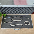 5 Pieces Stainless Steel Gua Sha Scraping Massage Tool Mobilization for Soft Tissue Physical Therapy Body IASTM Guasha Tools