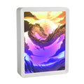 Wholesale Colorful 3d Paper Light Custom 2020 the Newist Item Shadow Box Photo Frame