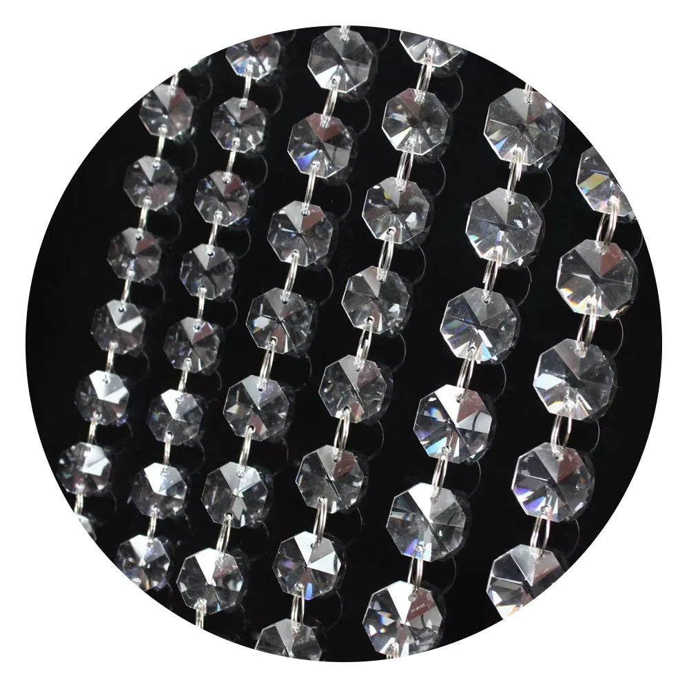 Lighting Decoration Chandelier Crystal Beaded Garland
