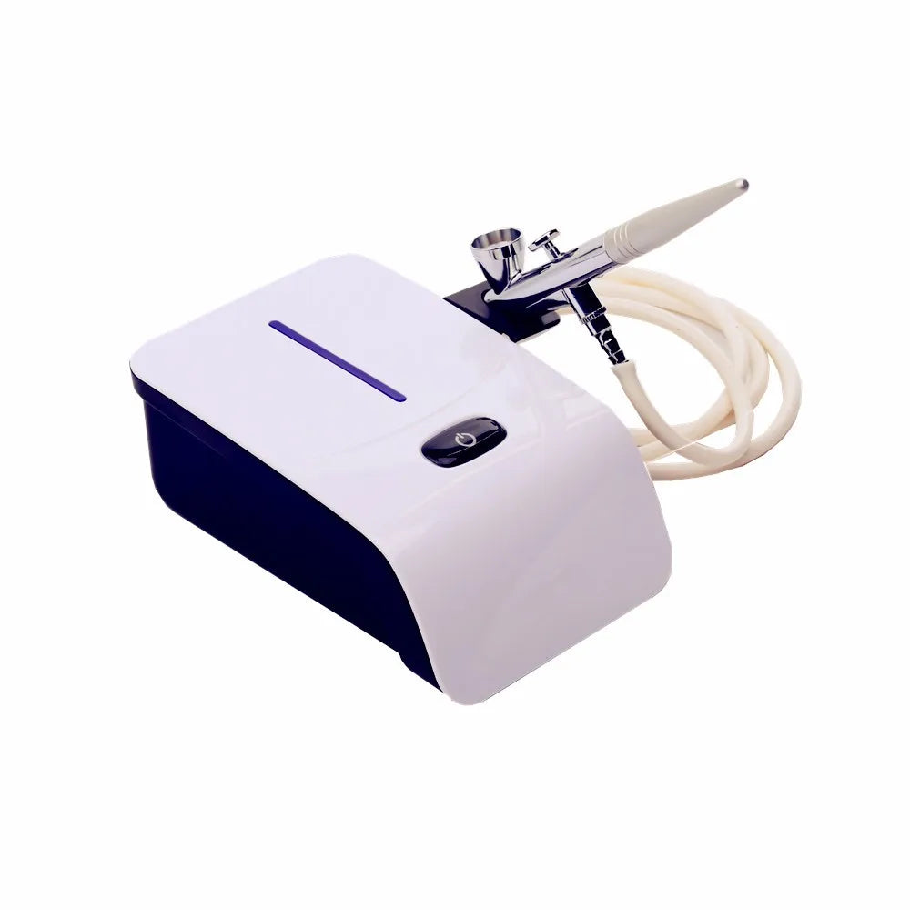 Professional 5-Speed Complete Decor Cake Airbrush System Durable Paint with Rechargeable Compressor and Piston For Pastry