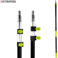 Extentool Telescopic Washing Roller Brush and Cobweb duster Brush Paint Pole bar