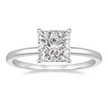 OAHLAN Romantic 2CT 925 Sterling Silver Women Engagement Rings Princess Cut Cubic Zirconia CZ Wedding Promise Rings Size 3-11