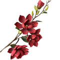 Decorative Artificial Wholesale Flowers 4 Heads Magnolia Grandiflora