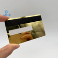 Blank Metal Credit Slot Credit Card with Magnetic Stripe Card