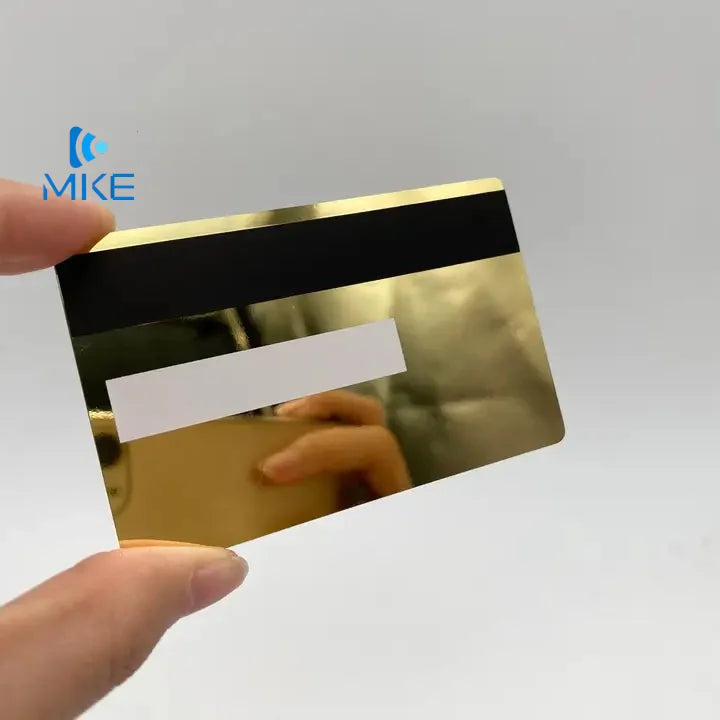 Blank Metal Credit Slot Credit Card with Magnetic Stripe Card