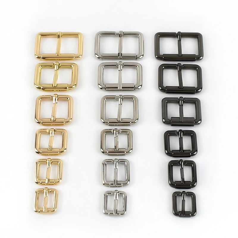Deepeel F3-22 13-38mm Handbag Accessories Adjustable Pin Buckles With Roller Strap Buckle for Leather Strap