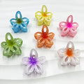 Wholesale New Hollow Flower Hair Clip Claw Sweet Gradient Hawaiian Hair Claw Clips 8cm Large Fashion Claw Clips for Women