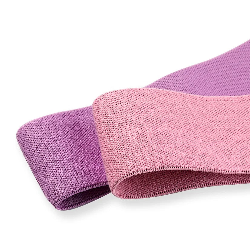 Latex Rack Resistance Exercise Bands Set Bleaching Resistance Fabric Booty Bands Hip