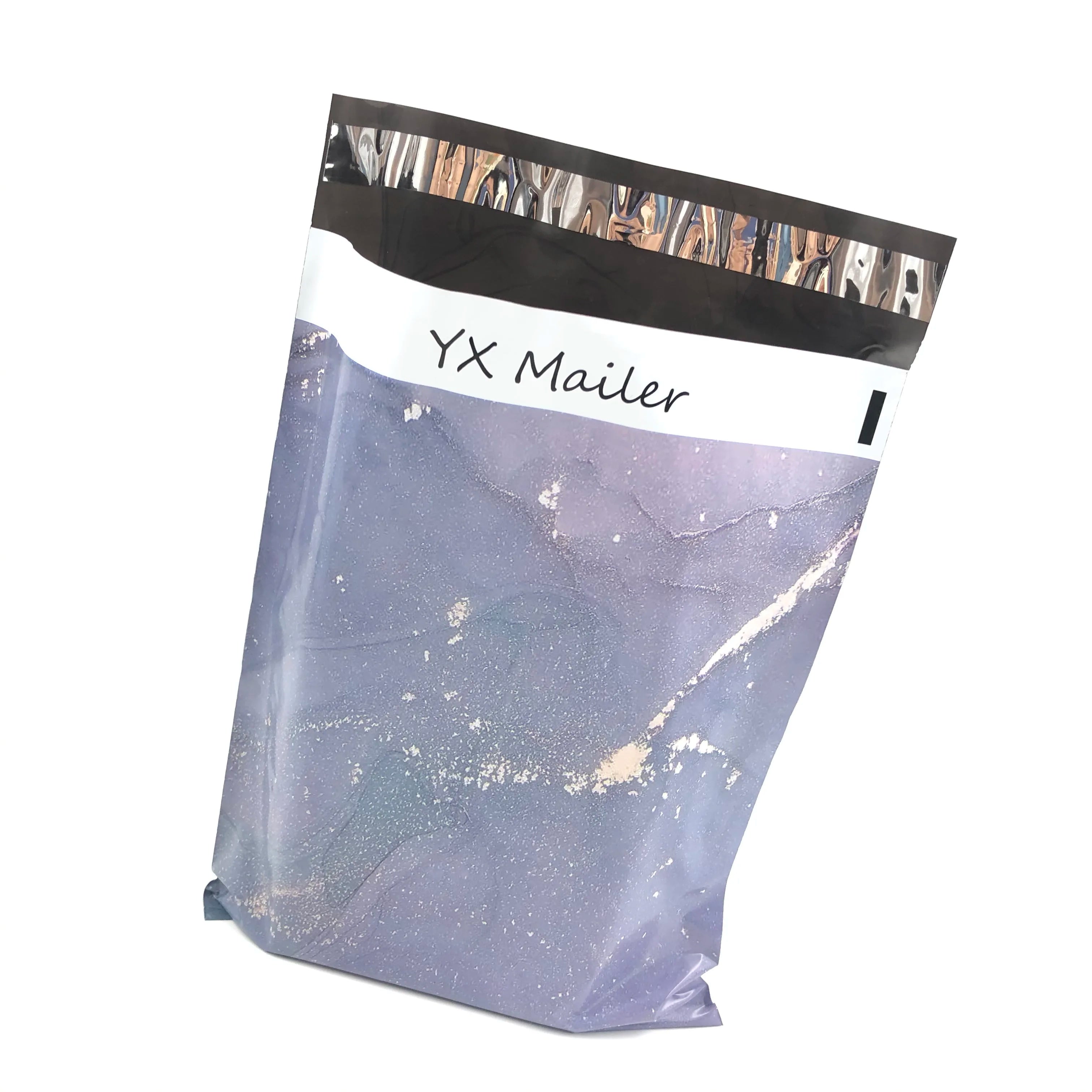 Custom Plastic Envelope for Packaging with OEM Logo Printing Poly Mailer with Pocket