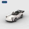 Cheap Hot Sale Plastic Bricks for Kids White Supercar Building Blocks Model for Girls Toys Gift Building Block Sets Car
