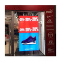 Window Display Video Sign High Definition P2 P2.5 P3 Slim Indoor Portable Display Mirror Screen Digital LED Advertising Poster
