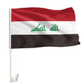 Custom Iraq Car Flag Afghan Stand Philippine Thailand Engine  Brazil Cameroon Football Team Bhutan  Custom Flag for Car