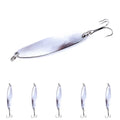5CM 7.1G Pesca Metal Fishing Lure Hard Spinner Fishing Lures Spoon Lures Treble Hook Tackle