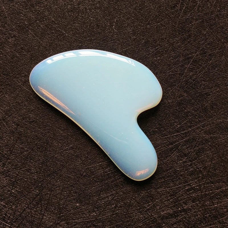 HY Natural Therapy Massager Opalite Heart Facial Gua Sha Wholesale Facial GuaSha