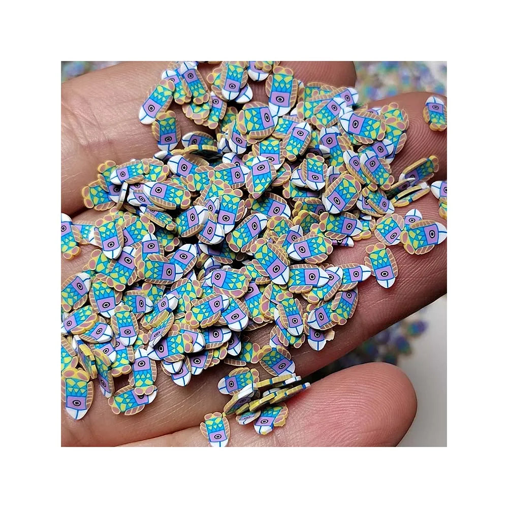 Polymer Hot Clay Cartoon Fish Slices Sprinkles DIY Resin Shaker Jewelry Stuff Slime Filling Phone Nail Art Decor