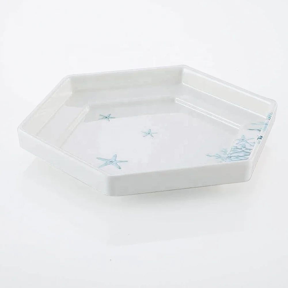 Restaurant Dinnerware Customized Printing Design 10 Inch White Melamine Plate