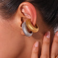 Gaby Fake Earrings for Women Ear Clip Cuff Earrings for Men Ear Cuff Fake Click Earring Body Jewelry