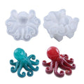 Shiny 3D Ocean Octopus Silicone Resin Mold for Home Decoration