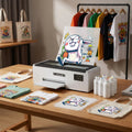 Erasmart New Version L800 L805 Phone Case Clothes Tshirt Printing Machine A4 DTF Printer for Print Shop