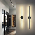 Modern Linear Wall Lamps Long Strip Led Bedroom Interior indoor home Corridor Decor Design Metal with Background Decorative Lamp