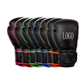 Wholesale Custom LOGO and Color Boxing Gloves Thai Kick Boxing Leather Sparring Heavy Bag Workout Training Equipment
