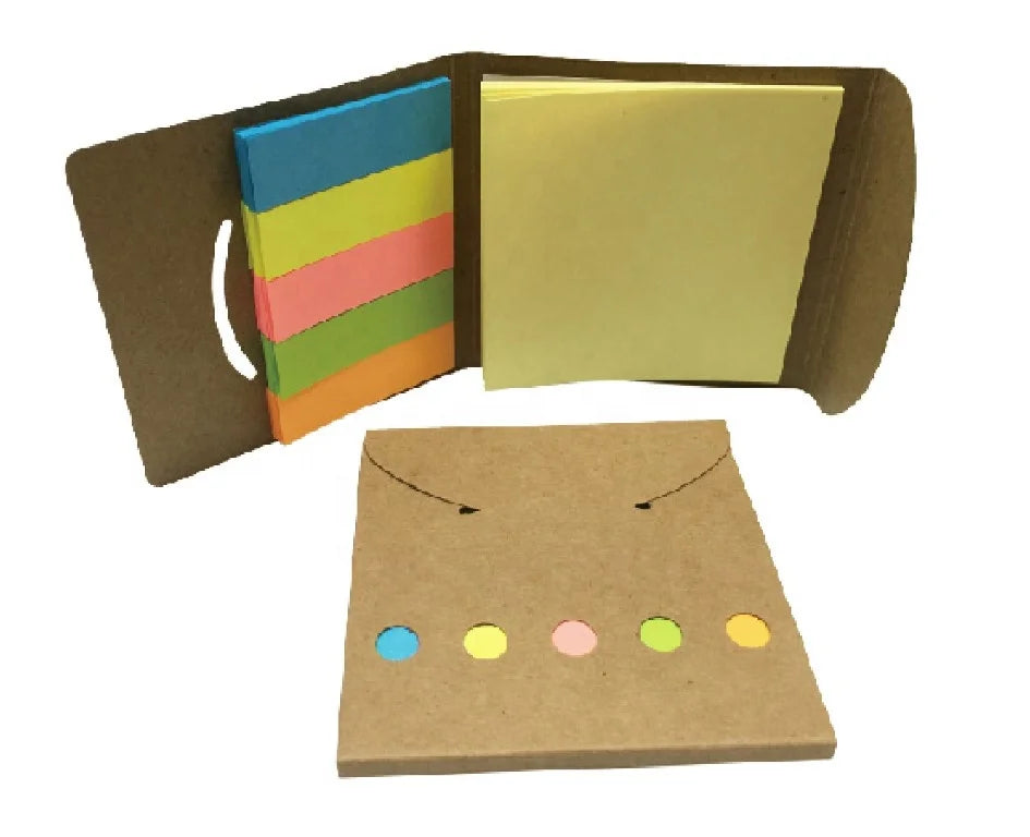 167 Kraft Cover Sticky Note Book