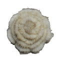 MWfur Fashion Women Brooches Mink Fur Customize Size Hand Made Mink Fur Rosette Corsage Pin for Clothes Shoes