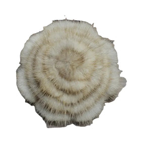 MWfur Fashion Women Brooches Mink Fur Customize Size Hand Made Mink Fur Rosette Corsage Pin for Clothes Shoes