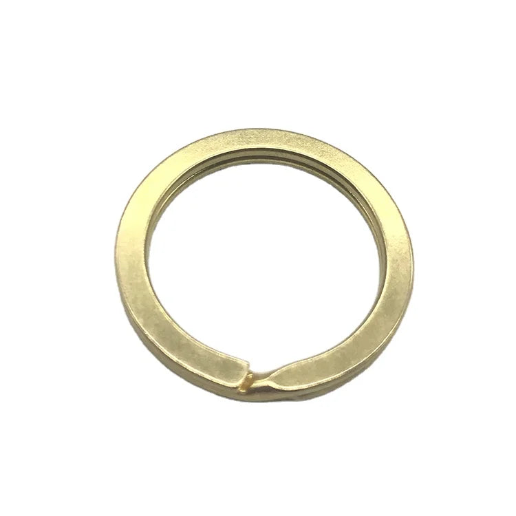 Metal Key Holder with Split Rings Keychain Accessories Featuring Durable Hooks