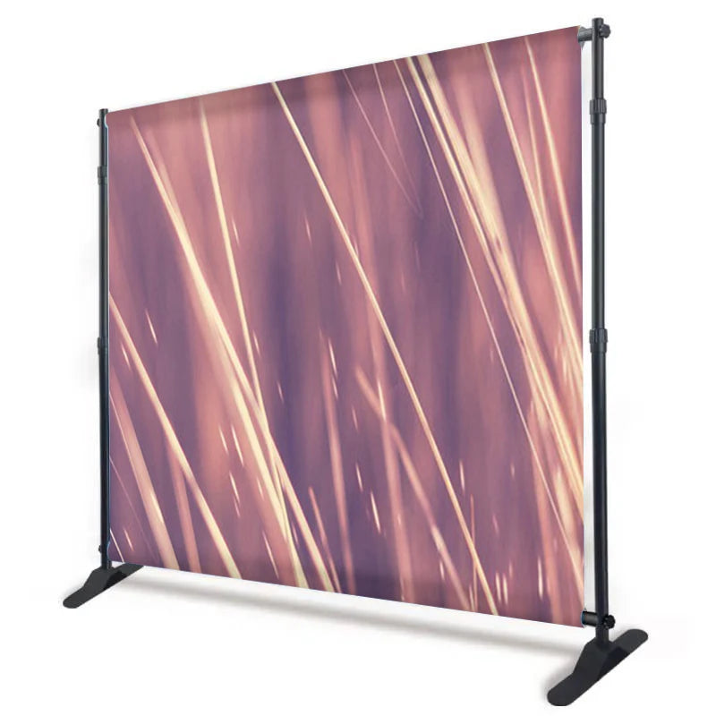 10 X 8 ft Heavy Duty Backdrop Banner Stand Kit Adjustable Photography Step