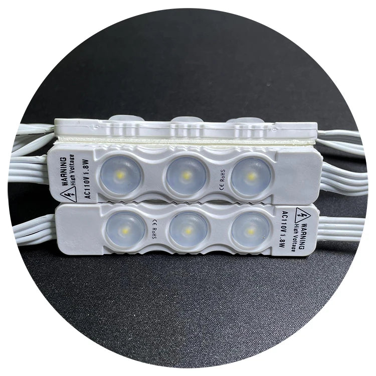 High Brightness Outdoor for Channel Letter Waterproof IP65 CE RoHS Approval 3030 High Voltage AC 110V 220V LED Module