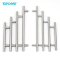 TOPCENT Modern Design Cabinet Drawer Handles for Home Using Golden Color Furniture Kitchen T-bar Handle
