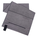 Wholesale Custom Logo Printed Microfiber Gym Yoga Sports Towel with Magnet Portable Quick Dry & Pocket