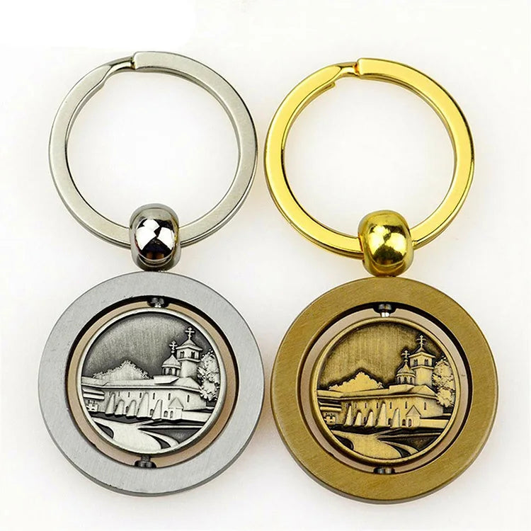 Custom Charm Multifunction Dinosaur Squishy Carabiner Tractor Alpaca Rabbit Foot Gold Keychain Ring