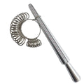 Standard Jewelry Measuring Tools Metal Ring Size Measuring Instrument Ring Sizer Tool Finger Sizer Gauge Ring Mandrel Stick Kit