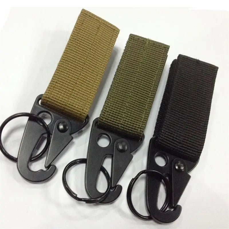 Hanging Key for Camping Hunting Hiking Hawk-shape Backpack Carabiner Outdoor Multifunctional Quick Draw Nylon Webbing Buckle