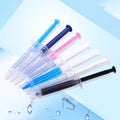 Wholesale Private logo 10ml Teeth Whitening Cross Shape Syringe Gel