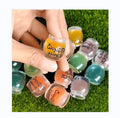 24mm Luminous 3D Honey Jar Minaiture Resin Figurine for Slime Art Supply Charm DIY Craft Accessories