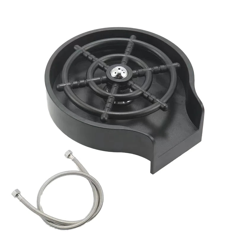 Stainless Steel High Pressure Coffee Cup Washing Machine Glass Rinser Bottle Washer and Cup Cleaner for Kitchen Hotel Home Use