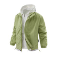 Custom Coated Stand Collar Varsity Vintage Mens Puffer Jean Sherpa Winter Jacket