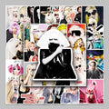 51PCS Cheap Wholesale Personality Star Peripheral Graffiti Lady Gaga Stickers Refrigerator Guitar Desktop Water Bottle Stickers