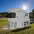 2025 2 Horse Angle Load Trailer Classic Horse Trailer Customized Horse Transport Trailer