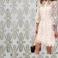 Good Quality Guipure Water-soluble Lace Fabric White for Clothes LT21356
